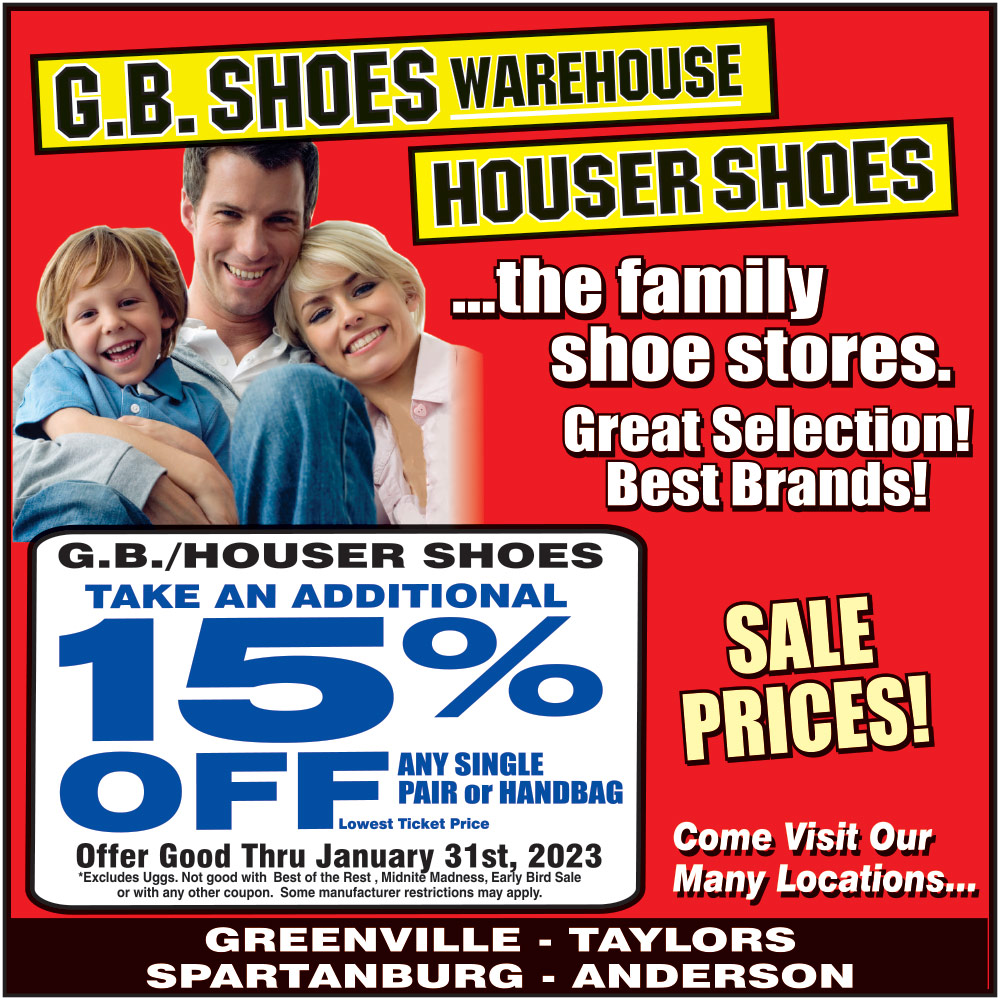 G.B. Shoes Warehouse / Houser Shoes
